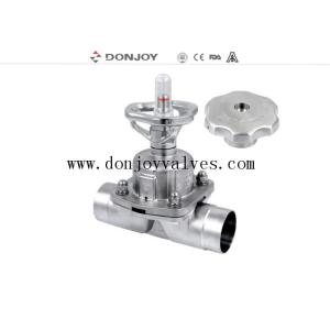 SS316L Donjoy Phamacy Sanitary Diaphragm Valve ASME BPE Standard