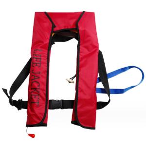 Portable Hanging Neck Inflatable Life Jacket TPU Nylon Auto Inflate Life Jacket