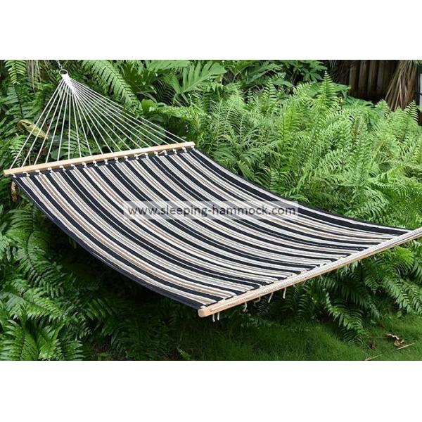 Poolside Quilted Fabric Hammock , Clothhammock Double Replacement Charcoal Grey