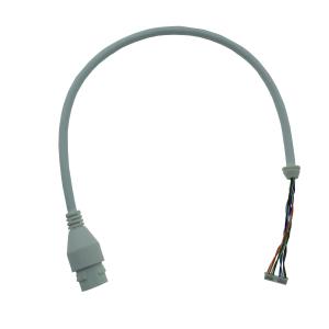IP Camera Extension Cable With Connector RJ45 Base Flat Needle Snap Case ABS