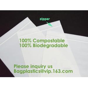 Compostable Large GALLON Zip Bag, Resealable Extra Strength Biodegradable Bags,
