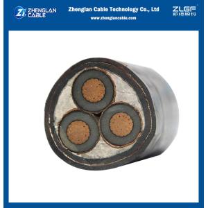 Unarmored CWS Medium Voltage Power Cable 33kv XLPE Insulated