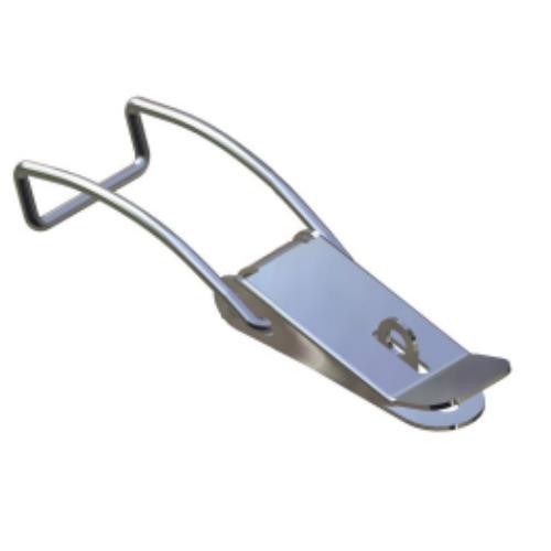 Buy Self Locking Galvanized Spring Loaded Toggle Latch Shockproof With Keyhole at wholesale prices