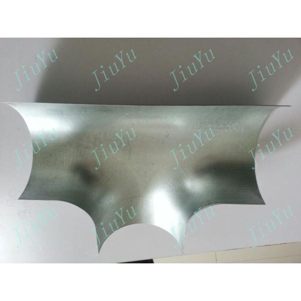 Customized T125 - 125 Pipe Deep Drawn Metal Stamping Connected For Ventilation Pipe