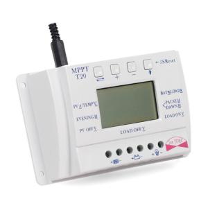 LCD Display 20A 12V/24V MPPT Solar Charge Controller