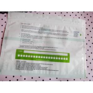 high temperature microwave steam steriliser bags/zipper plastic microwavable