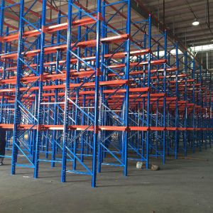 Quality High-Density Drive-in Racking System with Up to 80% Storage Capacity and 2-10 Pallets Deep per Lane for sale