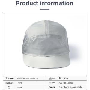 Unstructured Adjustable Sports Cap Custom Lightweight Running Cap for Men &