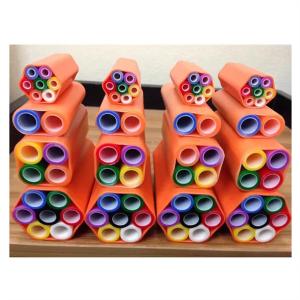 4ways 14/10mm Direct Buried Hdpe Microduct Bundles Tube Telecommunication