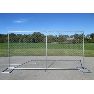 Panels Temporary 2.0mm Metal Chain Link Fence ISO