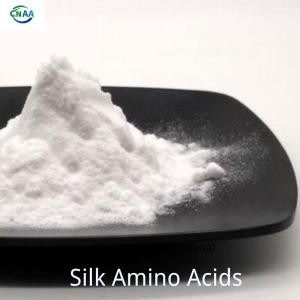 Quality Hydrolyzed Silk Amino Acids 90% Powder Silk High water solubility for sale