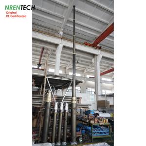 12m-150kg payload non-lockable pneumatic telescopic mast poles