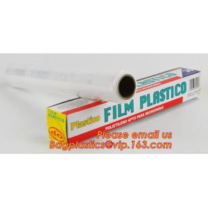 surface protection PE best fresh cling film, China stretch cling wrap manufactur