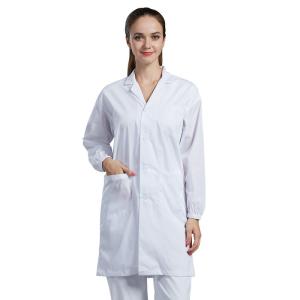 Custom Men Long Sleeve Medical Lab Coat Hospital Uniforms