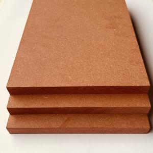 Nontoxic Durable MDF Veneer Panels , Moistureproof MDF Fiber Board