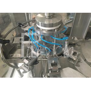 PLC Control PET Rinsing Filling Capping Machine With Touch Screen