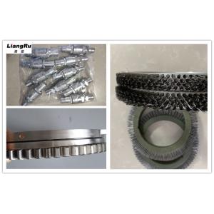 China Wire Bristle Brush Wheel Textile Stenter Machine Stenter Brushes on sale