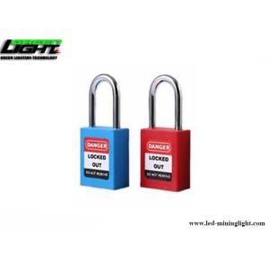 45mm Height 6mm Steel Shackle Safety Lockout Padlocks