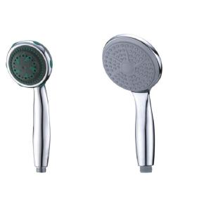 China Single Fuction Long Plastic Hand Shower Injection Chrome Plated on sale