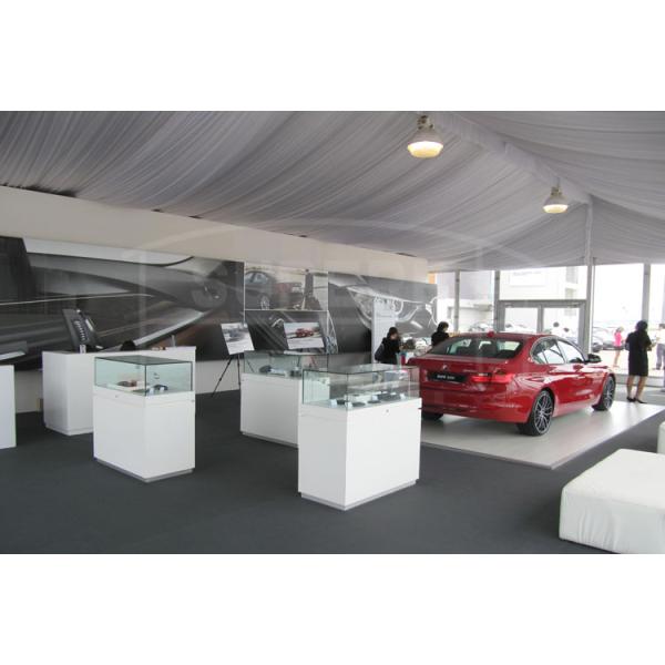A Frame Aluminum 20x50m Outdoor Exhibition Tents With Glass Wall