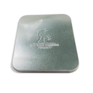 hinged lid CD tin holder