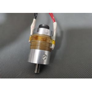 Piezoelectric Ceramics Ultrasonic Welding Transducer 40Khz High Consistency