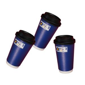 Wholesale customized logo disposable paper cup eco-friendly and biodegradable