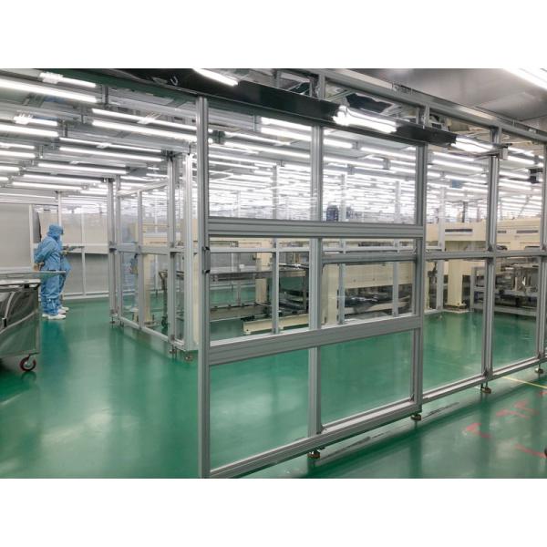 Anti Static Hard Wall Aluminum Frame Modular Clean Room