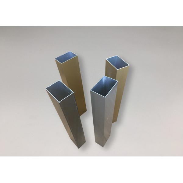 Buy Rustproof Aluminium Rectangular Box Section Extrusions Anodized Aluminum Tubing at wholesale prices