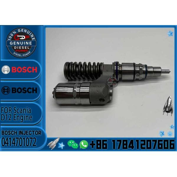 Diesel Unit Fuel Injector 0414701067 0414701045 1805343 For Scania R340 P340 10.6 d