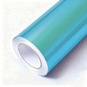 Magic Gold Sky Blue Holographic Vinyl Wrap Waterproof Holographic Vinyl Wrap HYH1039