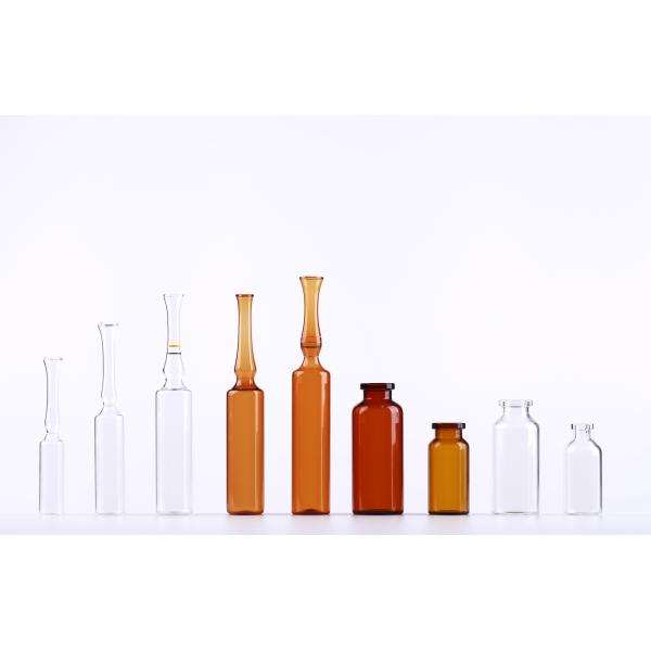 Buy Custom Tubular Pharmaceutical Glass Packaging Ampoule 1ml - 30ml at wholesale prices
