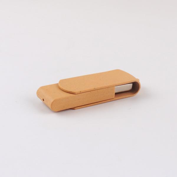 Straw And Plastic 128gb Flash Drives Recyclable Materials Usb 3.0 Memory