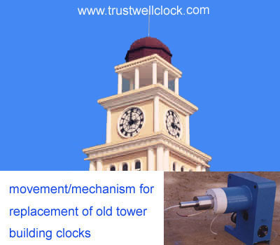Buy building clocks, movement mechanism for building clocks, outdoor clocks, movement mechanism for building clock at wholesale prices