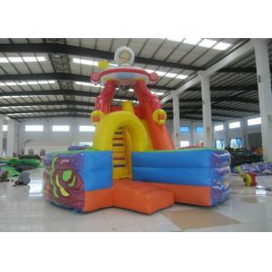 Space Theme Commercial Inflatable Water Slides Digital Printing High Slide