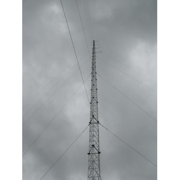 Buy Round face 3 Legs Angular Steel Gsm Antenna Tower at wholesale prices