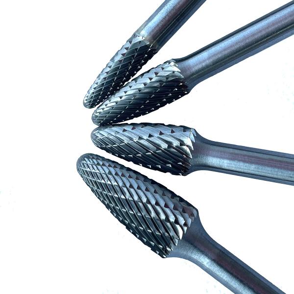 Customized Logo Carbide Burr Tool Bits Diamond Cut Carbide Burrs Fine Cut /