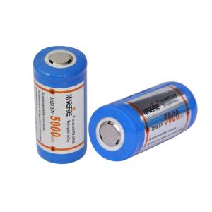 Quality High capacity 5000mAh lithium ion rechargeable battery for Flashlights for sale