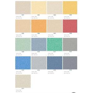 White Gray Vinyl Floor Mat Roll Heterogeneous Vinyl Flooring For Oman