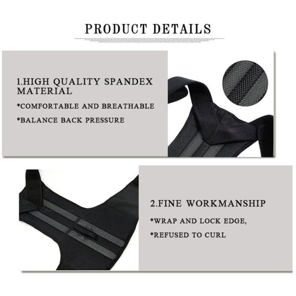 Pain Relief Waist Trimmer Belt To Improve Bad Posture Back Posture Corrector