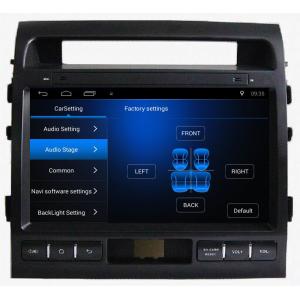 Ouchuangbo car radio digital screen 4 Core CPU for Toyota Land Cruiser 2010-2012