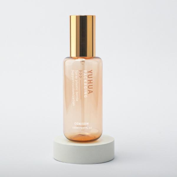 Buy Plastic Spray Bottle Clear 150ml Plastic Toner Bottle With Press Pump at wholesale prices