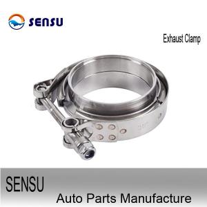 China Wear Resistance 2.5 Inch Stainless Steel Exhaust Clamps 304SS on sale