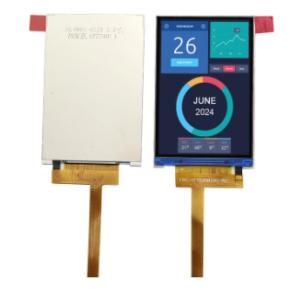 3.5 Inch TFT LCD screen 320x480 Resolution ST7796U Driver 12 O'Clock