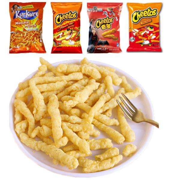 Corn Snacks NikNaks Cheeto Kurkure Making Machine No Leakage