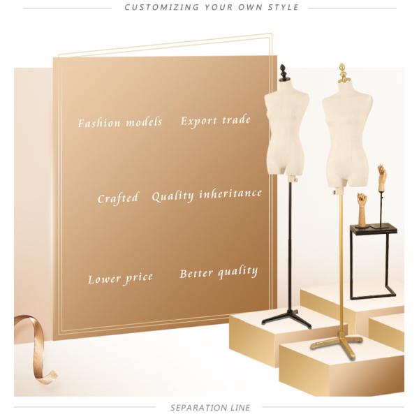 Customized Kids Display Mannequins foam Half Body Boy Mannequin Factory