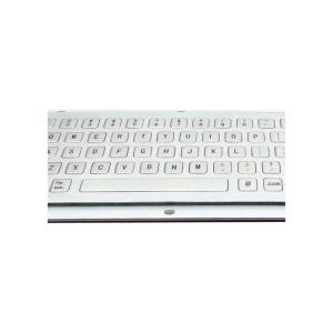 Metal Industrial Kiosk Keyboard Back Side Mounting Engraved Graphics