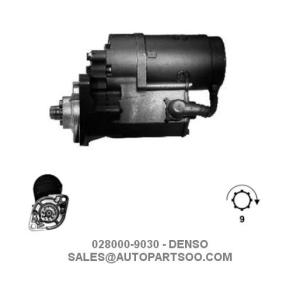 128000-1950 128000-4060 - DENSO Starter Motor 12V 0.6KW 8T MOTORES DE ARRANQUE