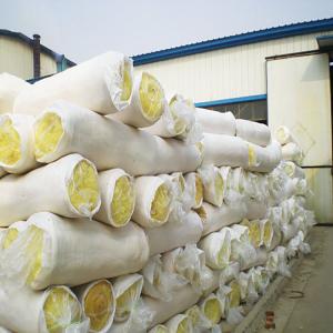 1.2m Soundproof Fiber Heat Insulation Glass Wool Blanket Rolls For Wall