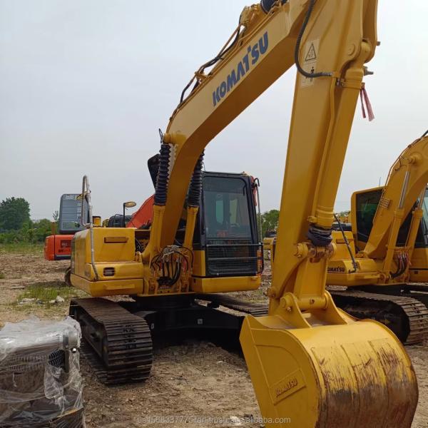 Komatsu PC120 Used Excavator 12 ton Hydraulic Excavator Crawler Machine Weight 6000 KG